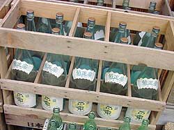 sake bottles